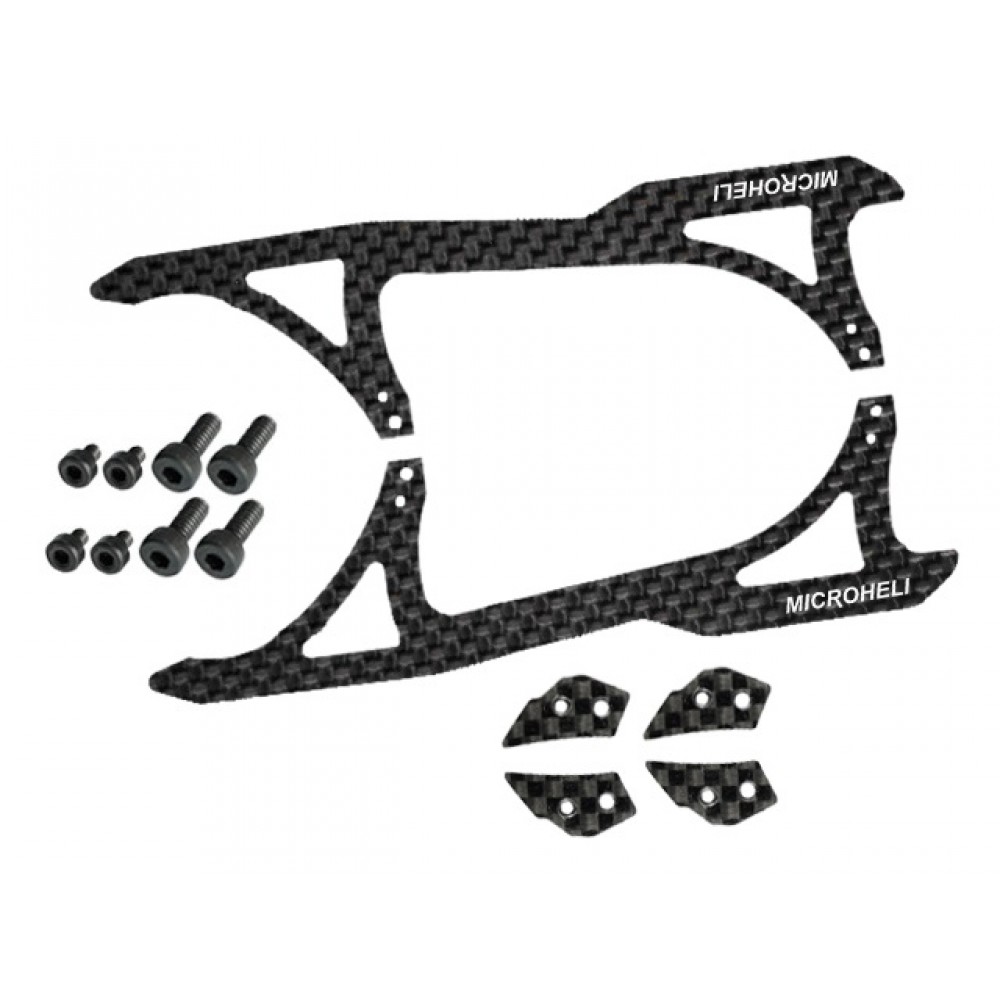 Carbon Fiber Landing Skids "A" Style (for MH Landing Gear series)