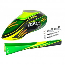 Airbrush Fiberglass Green Scratch Fuselage - BLADE 230S / V2