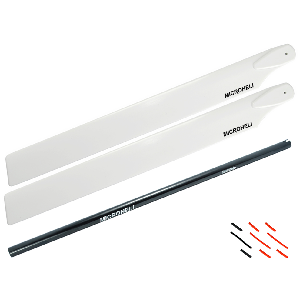 Aluminum Tail Boom w/ 250mm Main Blade Extension Combo (BLACK) - BLADE 230S / V2 / Smart 