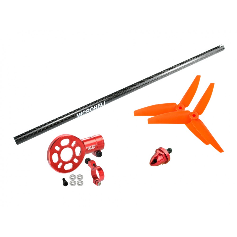CNC Tail Power Package (RED) - BLADE 250 CFX / 230S / V2 / Smart CNC Tail Power Package (RED) - BLADE 250 CFX / 230S / V2 / Smart
