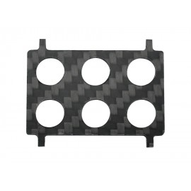 Aluminum/Matte Carbon Fiber Main Frame (RED) - BLADE 230S / V2 / Smart Aluminum/Matte Carbon Fiber Main Frame (RED) - BLADE 230S / V2 / Smart