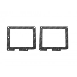 Aluminum/Matte Carbon Fiber Main Frame (RED) - BLADE 230S / V2 / Smart Aluminum/Matte Carbon Fiber Main Frame (RED) - BLADE 230S / V2 / Smart