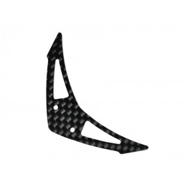 Carbon Fiber Horizontal Fin "F" Style (for MH Tail Boom Support Mount series)