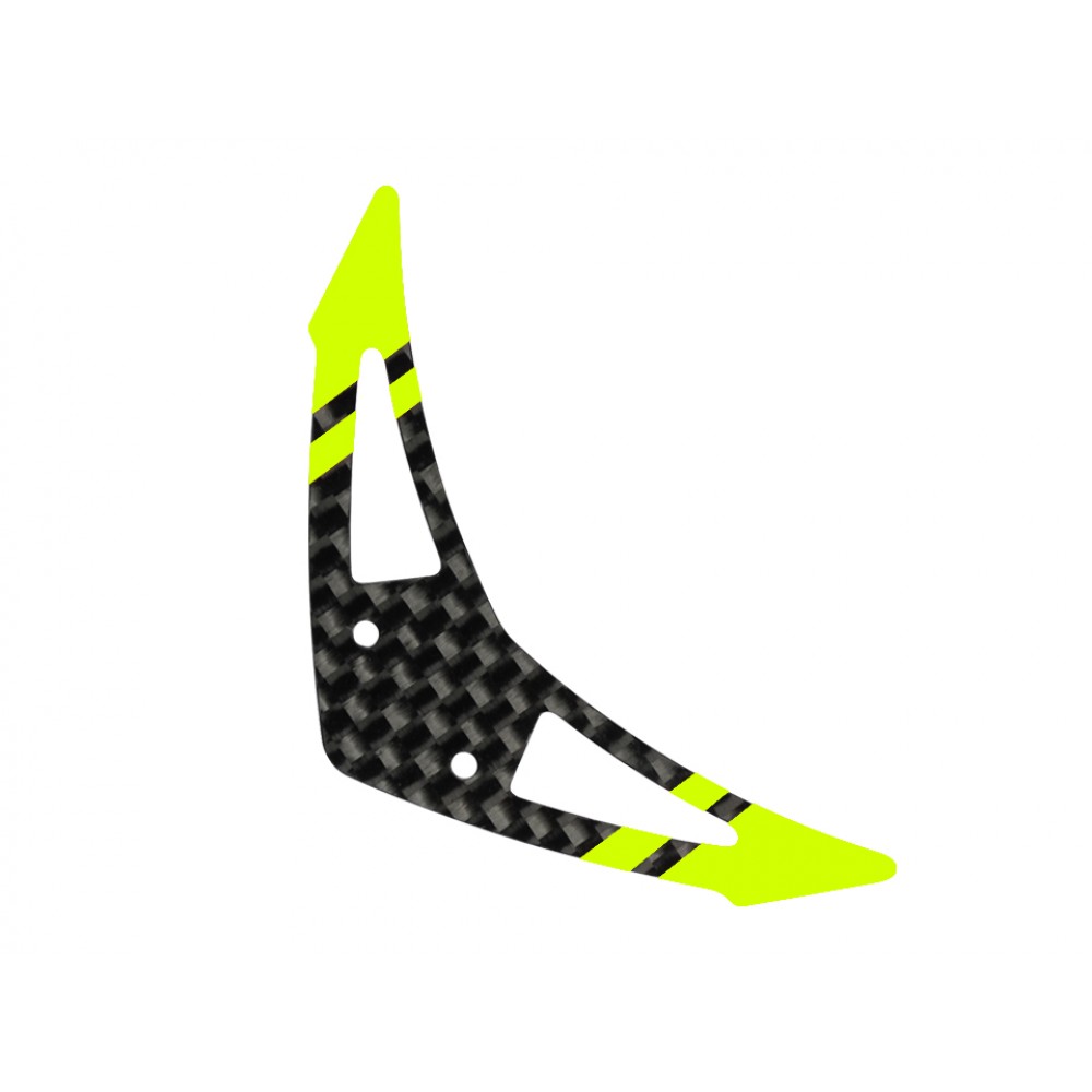 Carbon Fiber Horizontal Fin "F" Style (YL)(for MH Tail Boom Support Mount series) Carbon Fiber Horizontal Fin "F" Style (YL)(for MH Tail Boom Support Mount series)