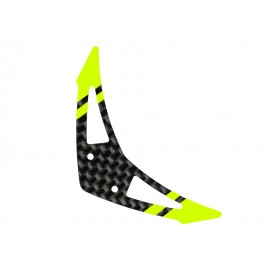 Carbon Fiber Horizontal Fin "F" Style (YL)(for MH Tail Boom Support Mount series)