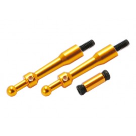 Aluminum Canopy Mount Set (GOLD) (for MH Frame Blade 230S series)
