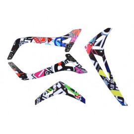 Aluminum/Carbon Fiber Frame (RED) - BLADE mSR X