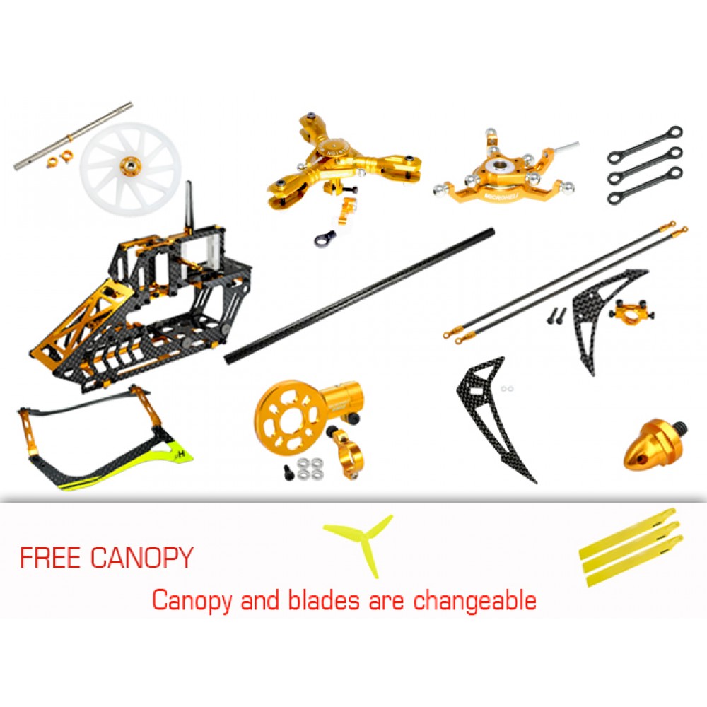 CNC Triple Blades Performance Package (GOLD) - BLADE 230S / V2 / Smart CNC Triple Blades Performance Package (GOLD) - BLADE 230S / V2 / Smart