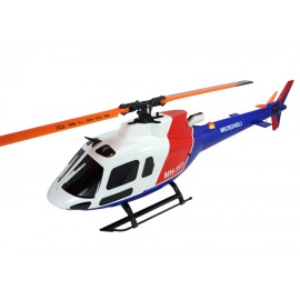 Airbrush Fiberglass AS350 Scale w/ Landing Gear - BLADE 230S / V2 / Smart Airbrush Fiberglass AS350 Scale w/ Landing Gear - BLADE 230S / V2 / Smart