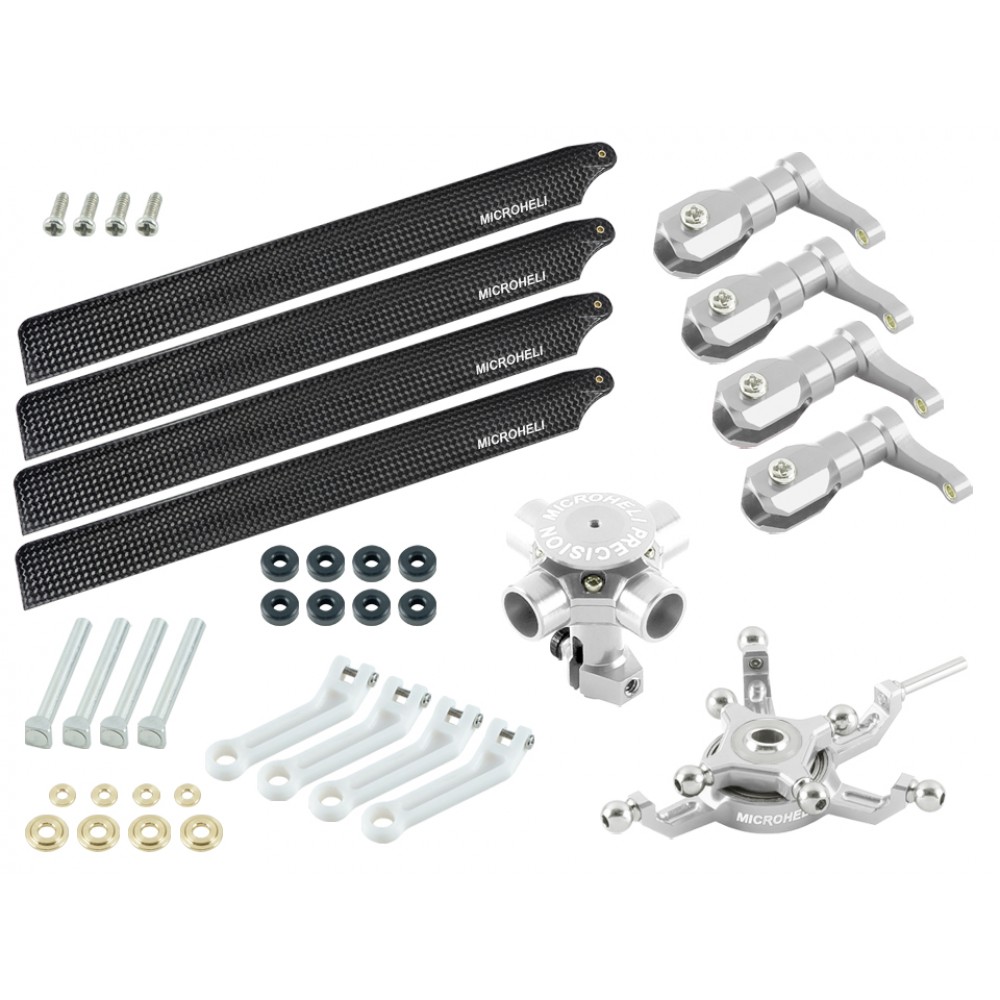 CNC Quad Carbon Fiber Blades Conversion set - BLADE 230S / V2 / Smart CNC Quad Carbon Fiber Blades Conversion set - BLADE 230S / V2 / Smart