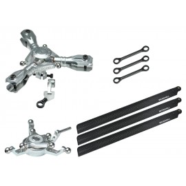 CNC Triple Carbon Fiber Blades Conversion set - BLADE 230S / V2 / Smart