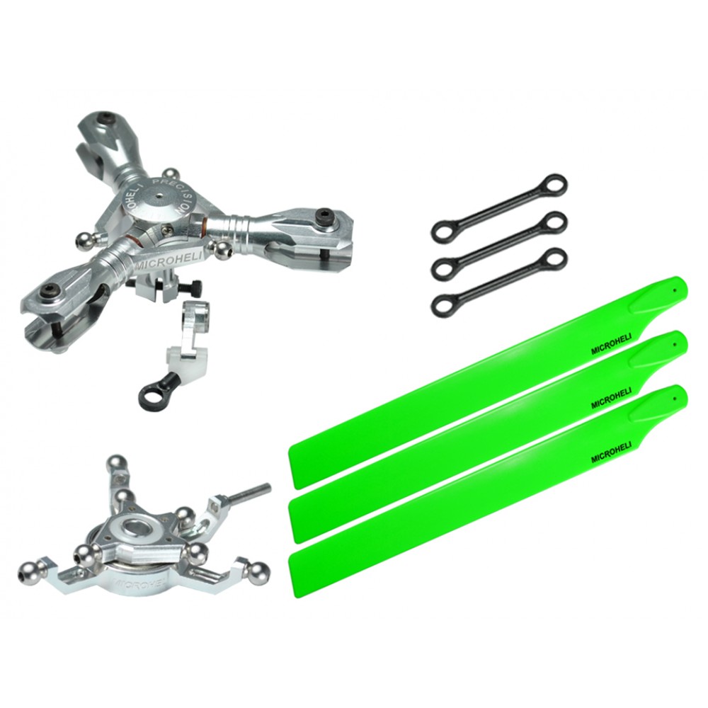 CNC Triple Green Plastic Blades Conversion set - BLADE 230S / V2 / Smart CNC Triple Green Plastic Blades Conversion set - BLADE 230S / V2 / Smart