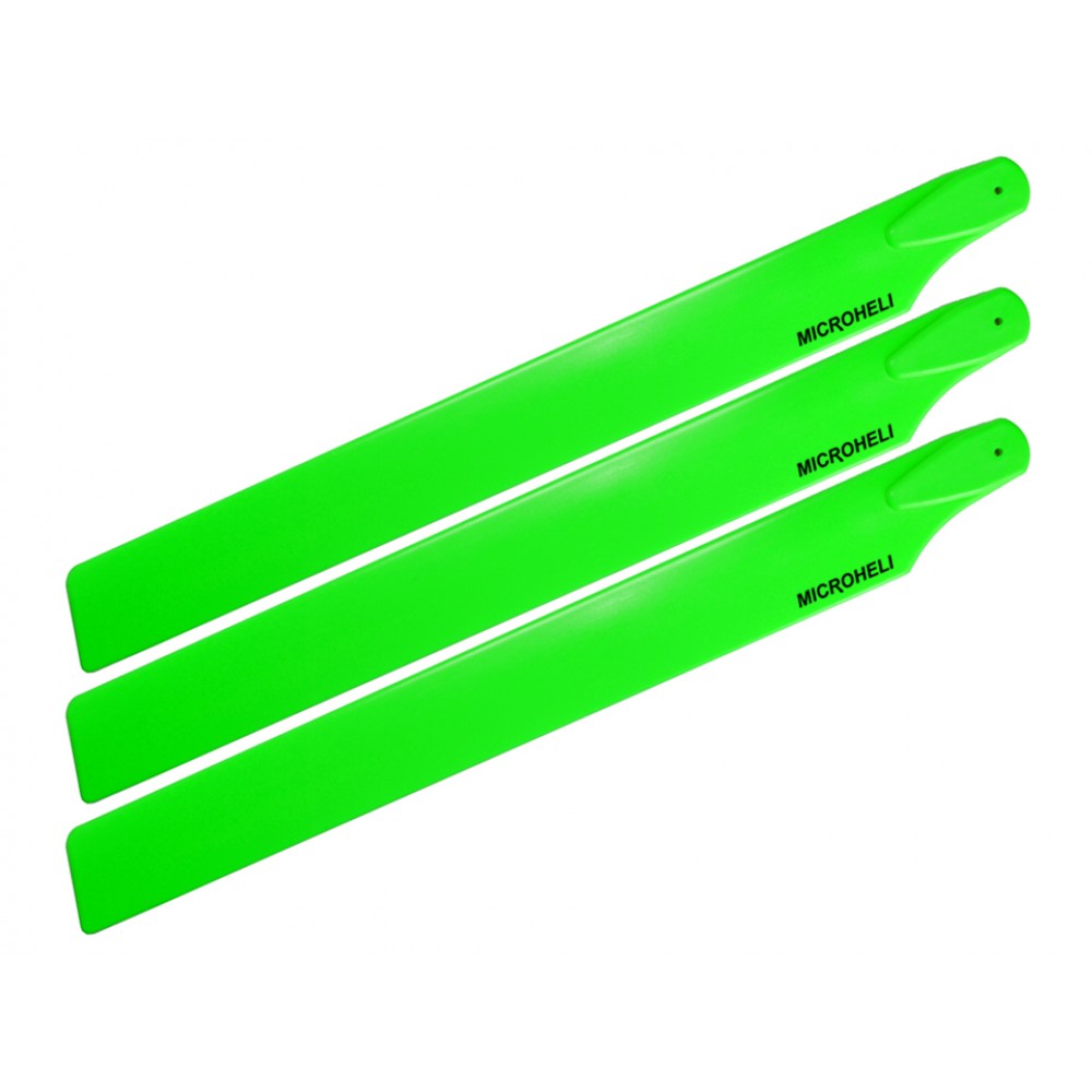 Plastic Triple Main Blade (For MH-23V2001TGR Series)(GREEN) Plastic Triple Main Blade (For MH-23V2001TGR Series)(GREEN)