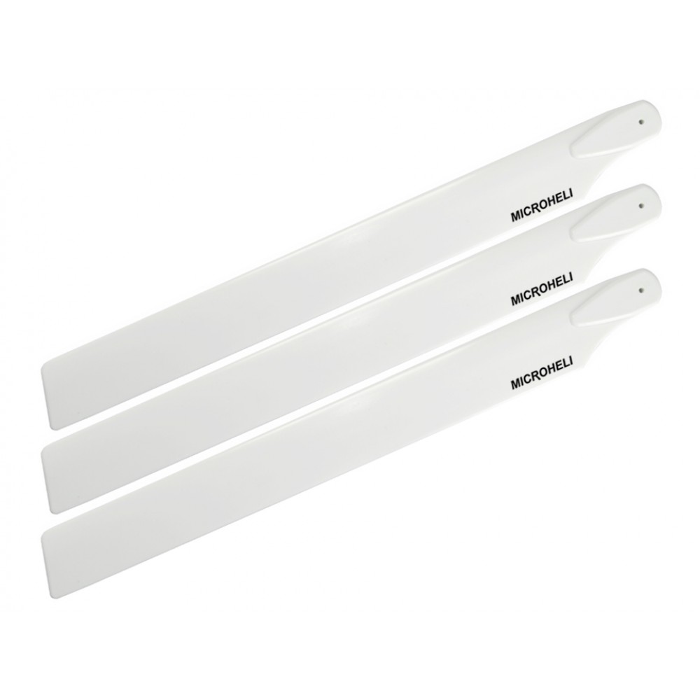 Plastic Triple Main Blade (For MH-23V2001TWT Series)(WHITE) Plastic Triple Main Blade (For MH-23V2001TWT Series)(WHITE)