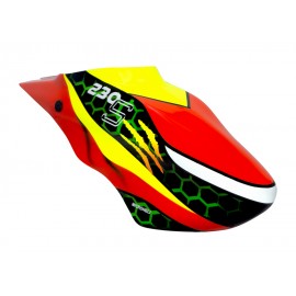 Airbrush Fiberglass Red Assassin Canopy - BLADE 230S / V2 / Smart Airbrush Fiberglass Red Assassin Canopy - BLADE 230S / V2 / Smart