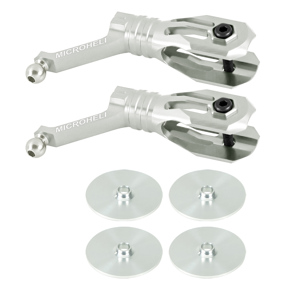 Aluminum Main Blade Grip w/ Thrust Bearing - BLADE REVOLUTION 235 CP Aluminum Main Blade Grip w/ Thrust Bearing - BLADE REVOLUTION 235 CP
