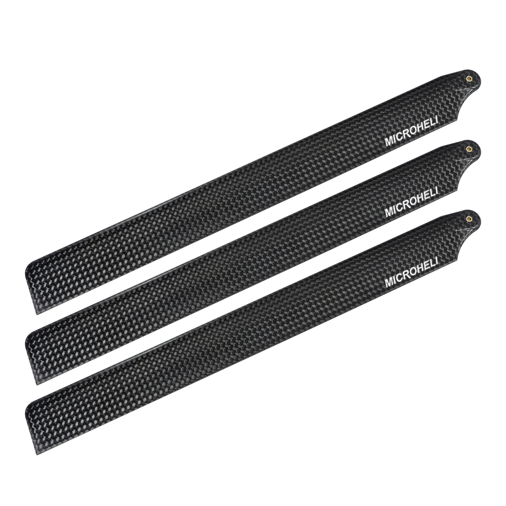 Carbon Fiber Main Blades 205mm (for MH Triple Blades Series BLADE 235 CP)