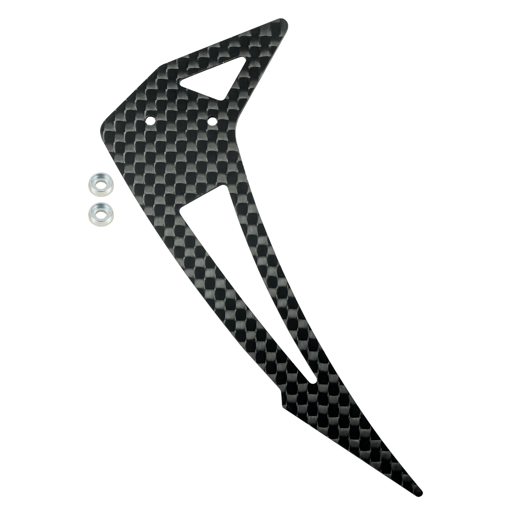 Carbon Fiber Vertical Fin "F" Style - BLADE REVOLUTION 235 CP