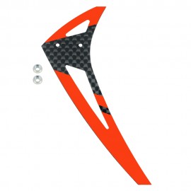 Carbon Fiber Vertical Fin "G" Style (RD) - BLADE REVOLUTION 235 CP