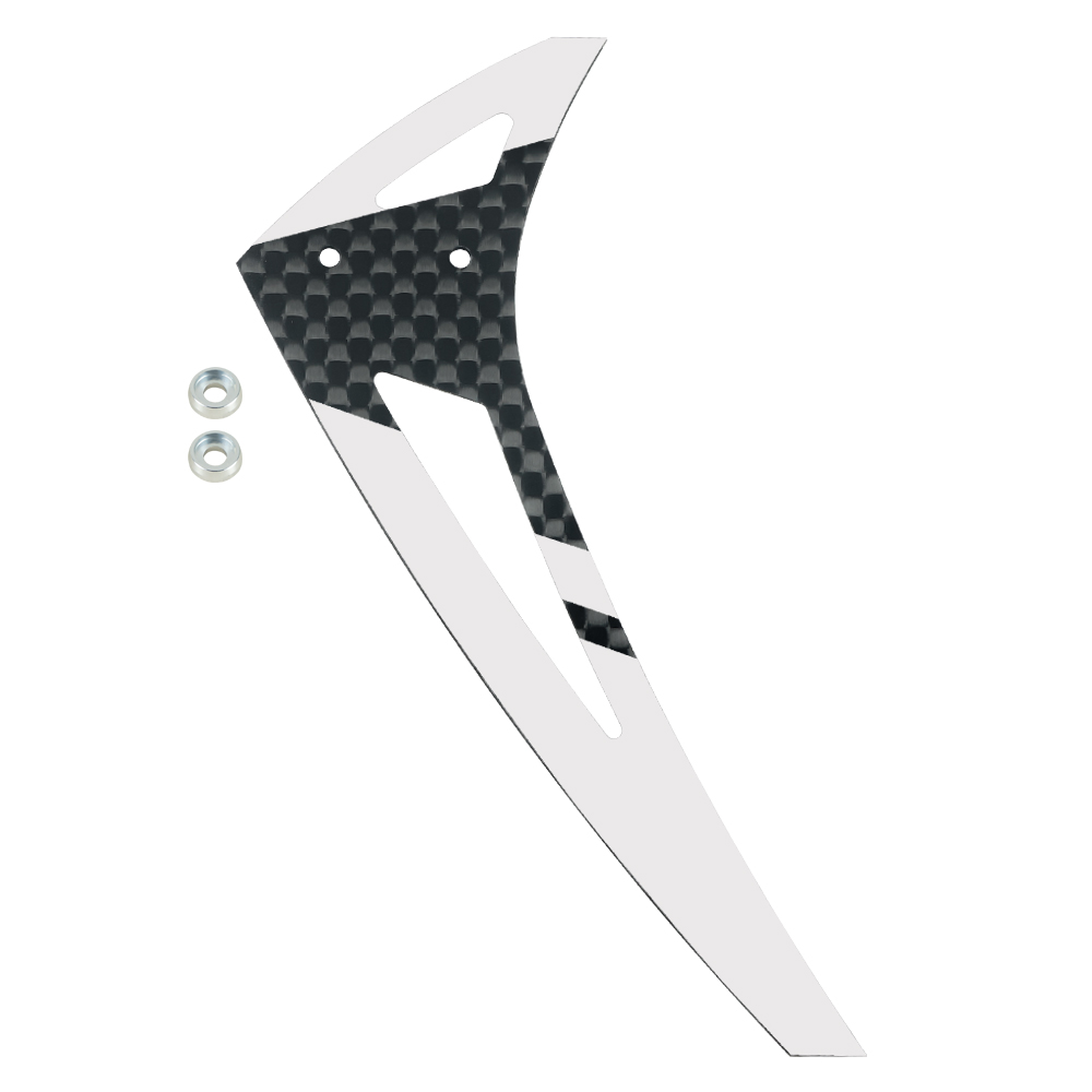 Carbon Fiber Vertical Fin "G" Style (WT) - BLADE REVOLUTION 235 CP