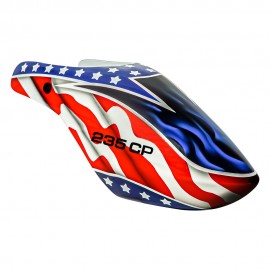 Airbrush Fiberglass USA Flag Canopy - BLADE REVOLUTION 235 CP Airbrush Fiberglass USA Flag Canopy - BLADE REVOLUTION 235 CP