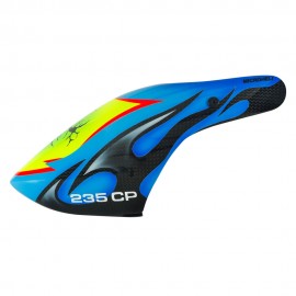 Airbrush Carbon Fiber Black Sea Canopy - BLADE REVOLUTION 235 CP