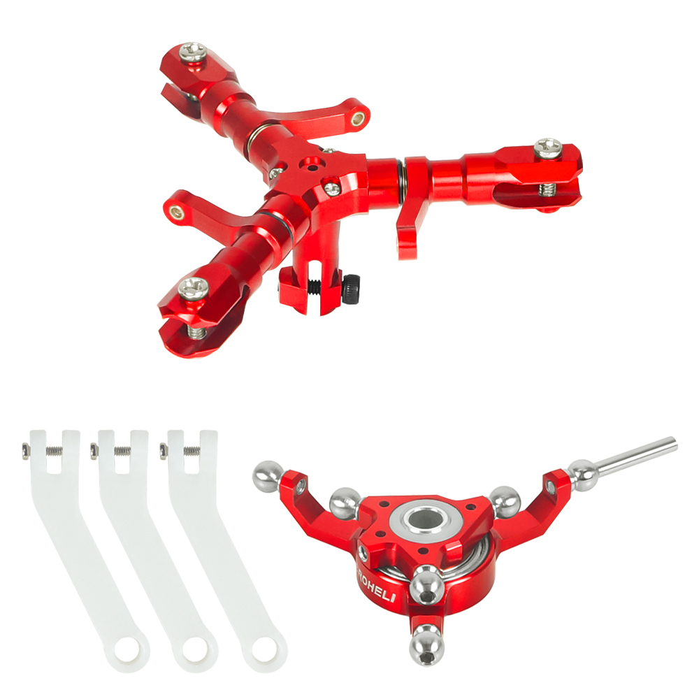 CNC Aluminum Triple Blade Conversion Set (RED)(For MH-235C101T Series) CNC Aluminum Triple Blade Conversion Set (RED)(For MH-235C101T Series)