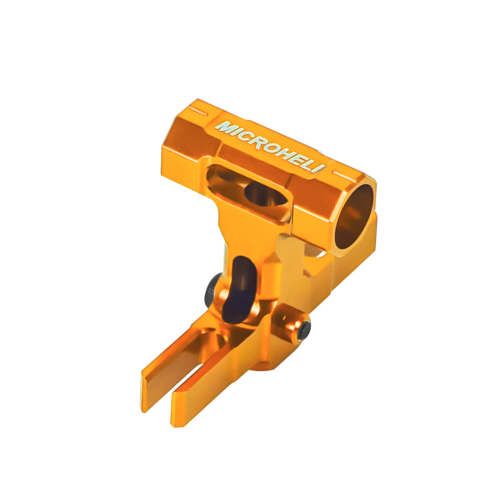 Precision CNC Aluminum Main Rotor Hub (GOLD) - BLADE REVOLUTION 235 CP