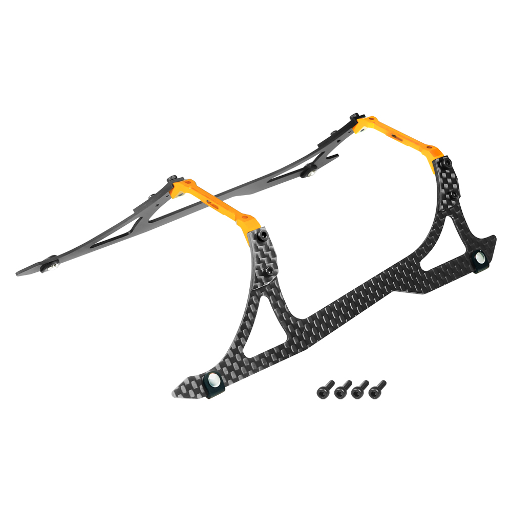 Aluminum/Carbon Fiber Landing Gear "A" Style (GOLD) - BLADE REVOLUTION 235 CP