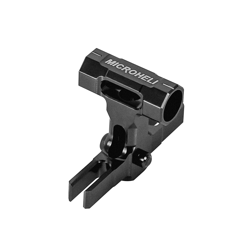 Precision CNC Aluminum Main Rotor Hub (BLACK) - BLADE REVOLUTION 235 CP