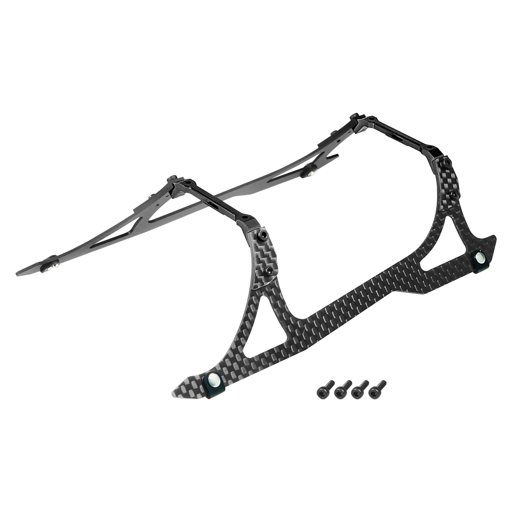 Aluminum/Carbon Fiber Landing Gear "A" Style (BLACK) - BLADE REVOLUTION 235 CP Aluminum/Carbon Fiber Landing Gear "A" Style (BLACK) - BLADE REVOLUTION 235 CP