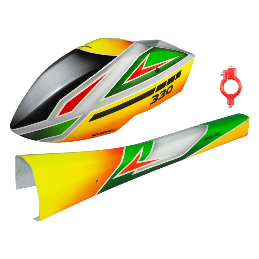 Airbrush Fiberglass Transformer Fuselage - BLADE 330X / 330S / 450X