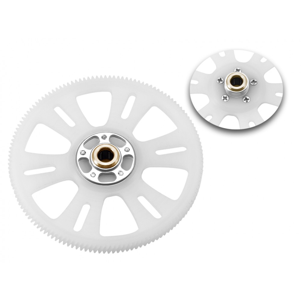 Delrin Helical Main Gear w/ Auto-Rotation Hub set - BLADE 450X / 330X / 330S Delrin Helical Main Gear w/ Auto-Rotation Hub set - BLADE 450X / 330X / 330S