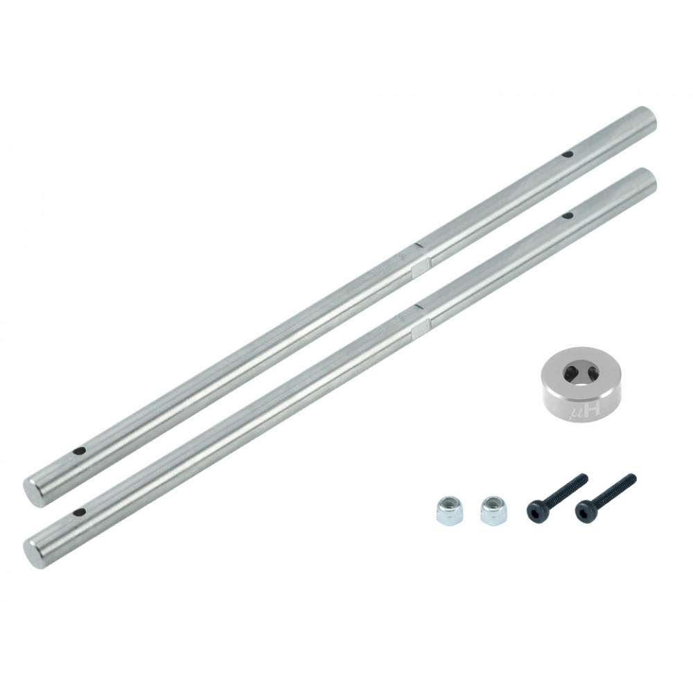 Precision CNC Titanium Main Shaft W/ Collar - BLADE 450X / 330X / 330S / ECLIPSE 360 Precision CNC Titanium Main Shaft W/ Collar - BLADE 450X / 330X / 330S / ECLIPSE 360
