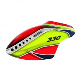 Airbrush Fiberglass Yellow Eyes Canopy - BLADE 330X / 330S Airbrush Fiberglass Yellow Eyes Canopy - BLADE 330X / 330S