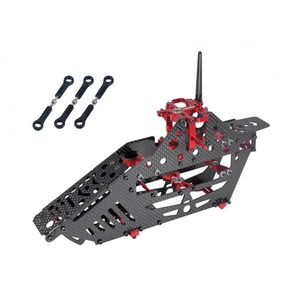 Aluminum/Carbon Fiber Advanced Frame (RED) - BLADE 330X / 330S Aluminum/Carbon Fiber Advanced Frame (RED) - BLADE 330X / 330S