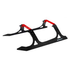 Aluminum/Carbon Fiber Landing Gear (RED) - BLADE 330X / 330S / 360 CFX / 450X / Fusion360 Aluminum/Carbon Fiber Landing Gear (RED) - BLADE 330X / 330S / 360 CFX / 450X / Fusion360