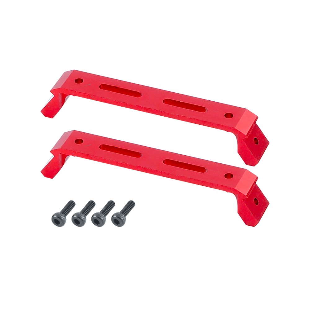 Aluminum Landing Gear Support (RED)(for MH Landing Gear series BLADE 360CFX) Aluminum Landing Gear Support (RED)(for MH Landing Gear series BLADE 360CFX)