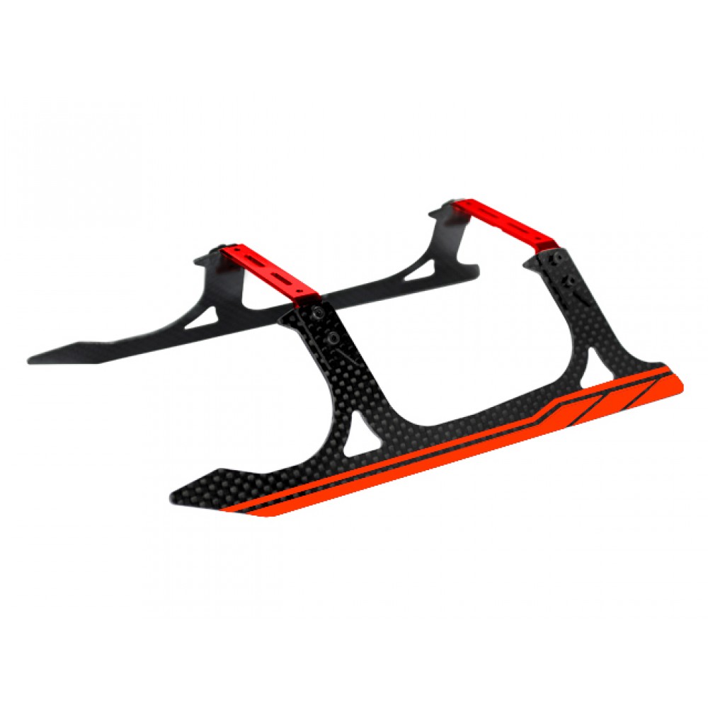 Aluminum/Carbon Fiber Landing Gear (RED) - BLADE 330X / 330S / 360 CFX / 450X / Fusion360 Aluminum/Carbon Fiber Landing Gear (RED) - BLADE 330X / 330S / 360 CFX / 450X / Fusion360