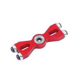 Aluminum Upper Behind Block Bearing (RED)(for MICROHELI Frames - BLADE 450X / 330X / 330S)
