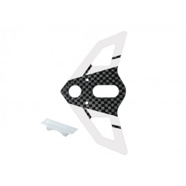 Carbon Fiber Horizontal Fin "B" Style (WT) - BLADE 330X / 330S