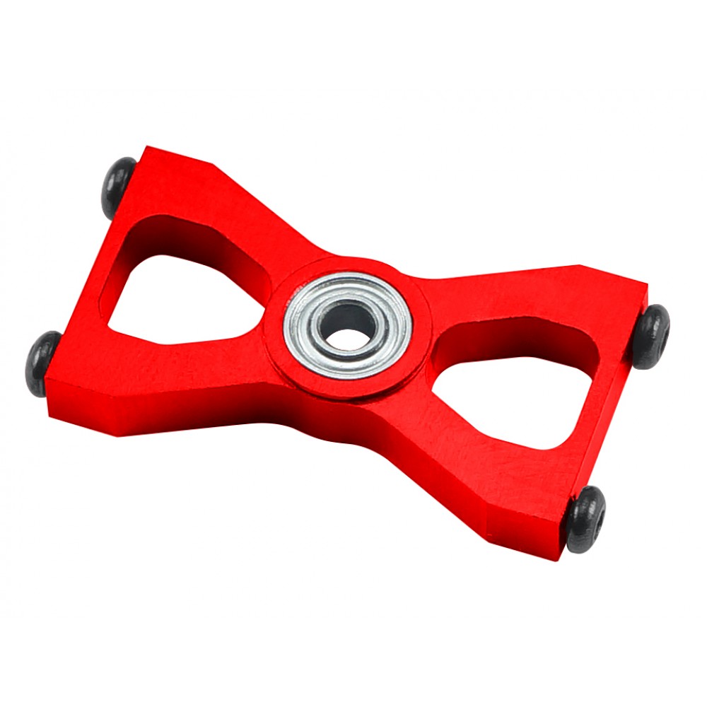 CNC Aluminum Tail Drive Shaft Lower Bearing Block Mount (RED) - BLADE 450X/3D/330X/330S CNC Aluminum Tail Drive Shaft Lower Bearing Block Mount (RED) - BLADE 450X/3D/330X/330S