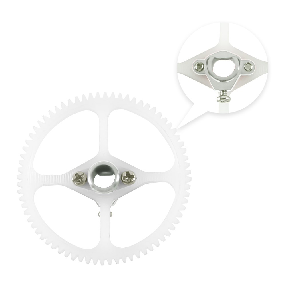 CNC Delrin Main Gear w/ Hub set - BLADE REVOLUTION 90 FP