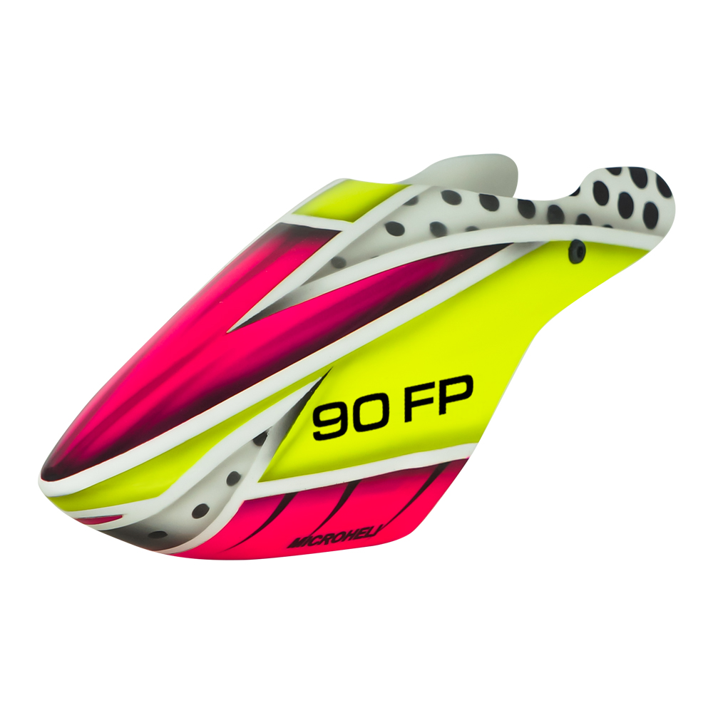 Airbrush Fiberglass Monster Jaw Canopy - BLADE REVOLUTION 90 FP