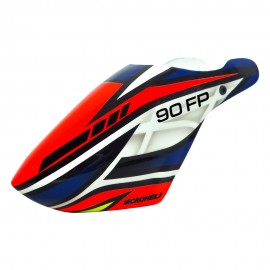 Airbrush Fiberglass Red Transformer Canopy - BLADE REVOLUTION 90 FP Airbrush Fiberglass Red Transformer Canopy - BLADE REVOLUTION 90 FP