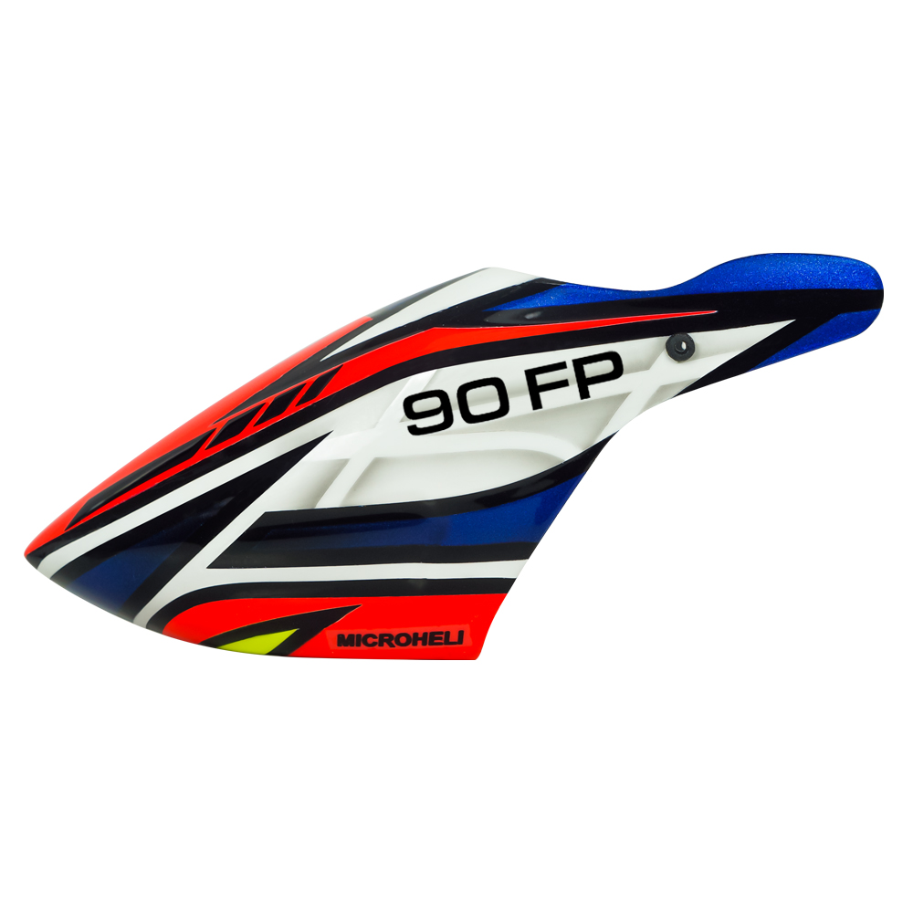 Airbrush Fiberglass Red Transformer Canopy - BLADE REVOLUTION 90 FP Airbrush Fiberglass Red Transformer Canopy - BLADE REVOLUTION 90 FP