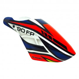 Airbrush Fiberglass Red Transformer Canopy - BLADE REVOLUTION 90 FP Airbrush Fiberglass Red Transformer Canopy - BLADE REVOLUTION 90 FP