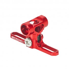 Precision CNC Aluminum Main Rotor Hub (RED) - BLADE REVOLUTION 90 FP