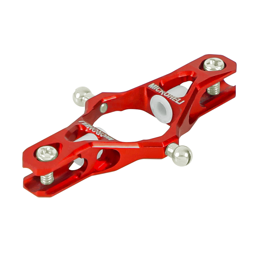 Precision CNC Aluminum Main Blade Grip (RED) - BLADE REVOLUTION 90 FP