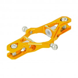 Precision CNC Aluminum Main Blade Grip (GOLD) - BLADE REVOLUTION 90 FP